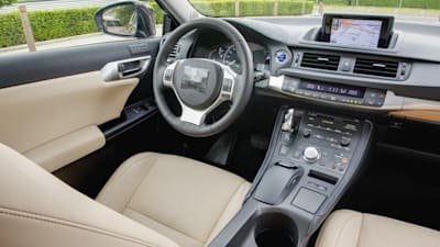 2011 Lexus Ct 200h Light Interior And Seating Position