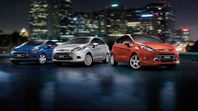 Ford Fiesta Colour Chart 2011
