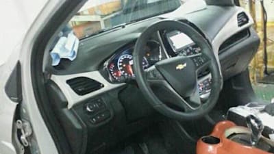 Next Gen Chevrolet Spark Interior Revealed In Photo From