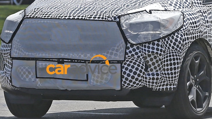Ford Kuga facelift spied with Edge-inspired grille | CarAdvice