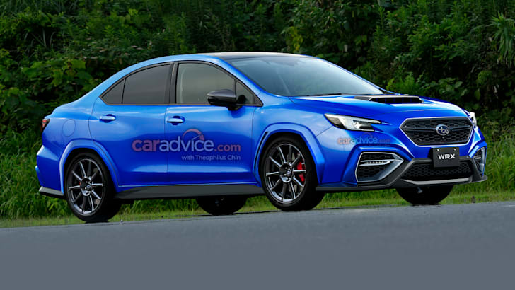 2022 Subaru WRX imagined as new spy photos surface | CarAdvice