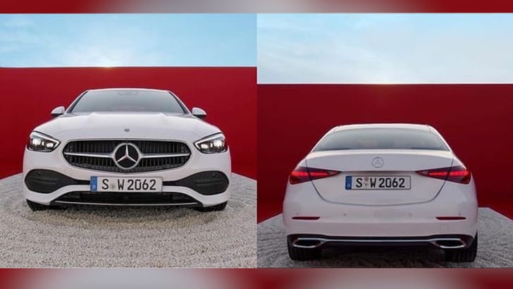 22 Mercedes Benz C Class Revealed In Leaked Images Ahead Of February 24 Reveal Caradvice