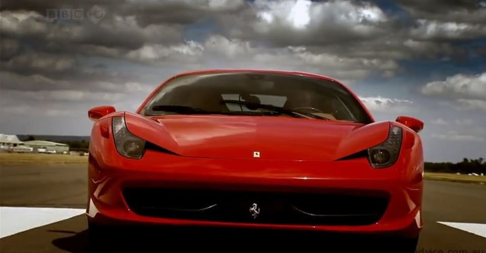 Video: Ferrari 458 Italia review on Top Gear | CarAdvice
