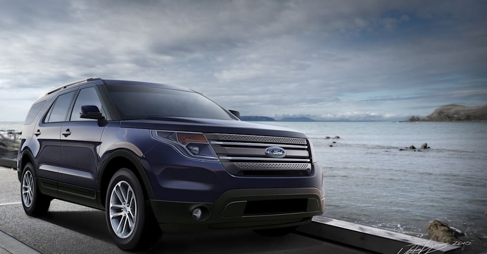 2011 Ford Explorer available in two litre four cylinder to boost fuel