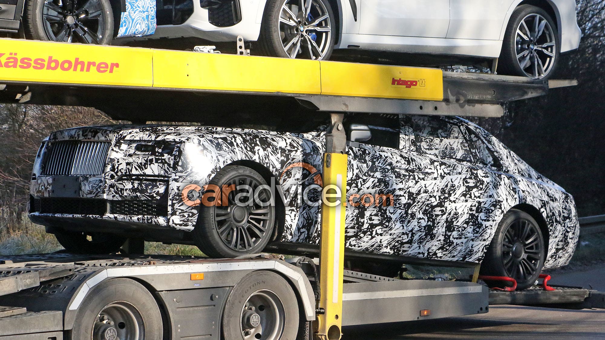 2021 Rolls Royce Ghost Spied With Less Camouflage Caradvice
