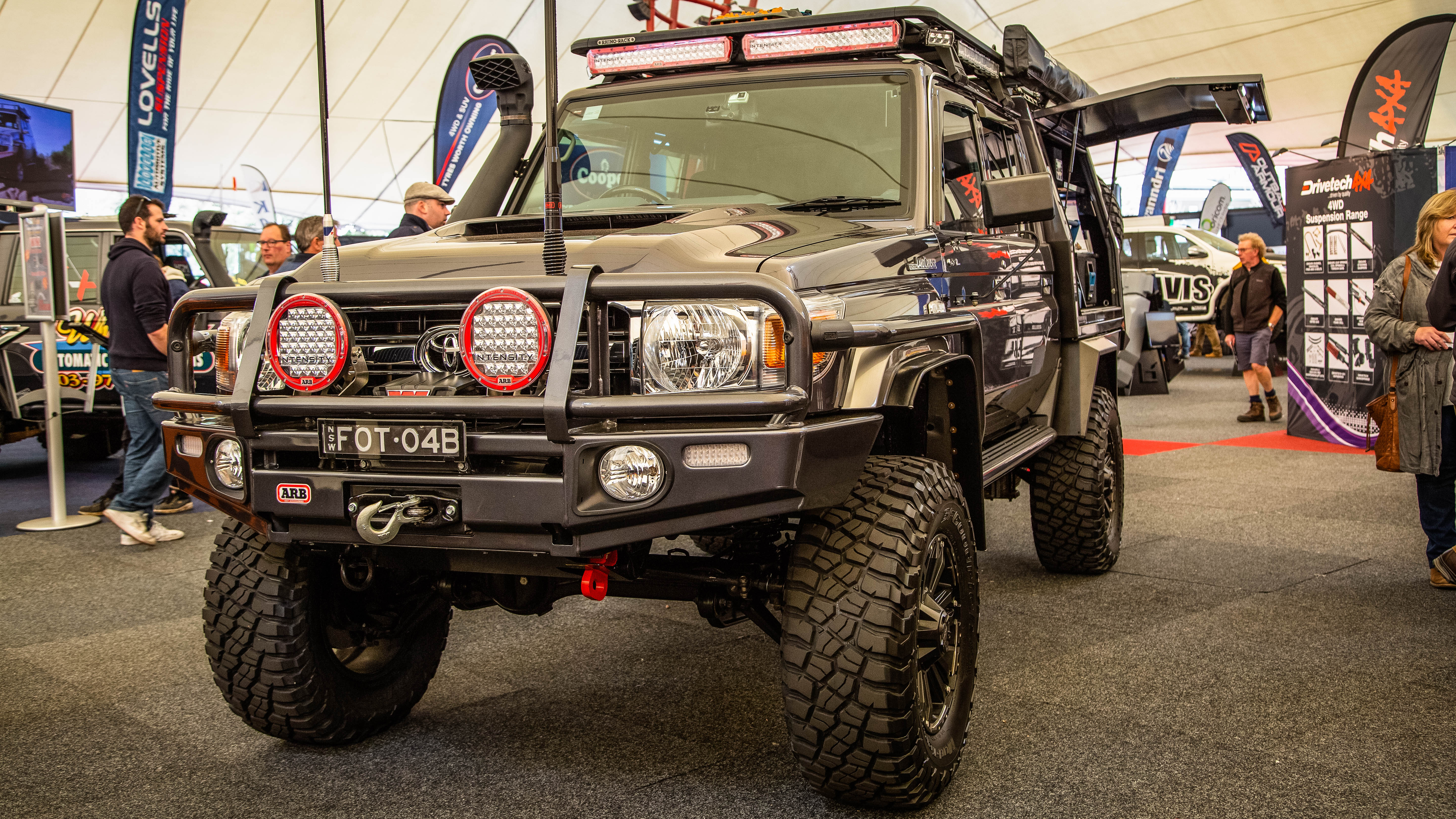 The 79 Series Landcruisers Of The Melbourne 4x4 Show Caradvice.