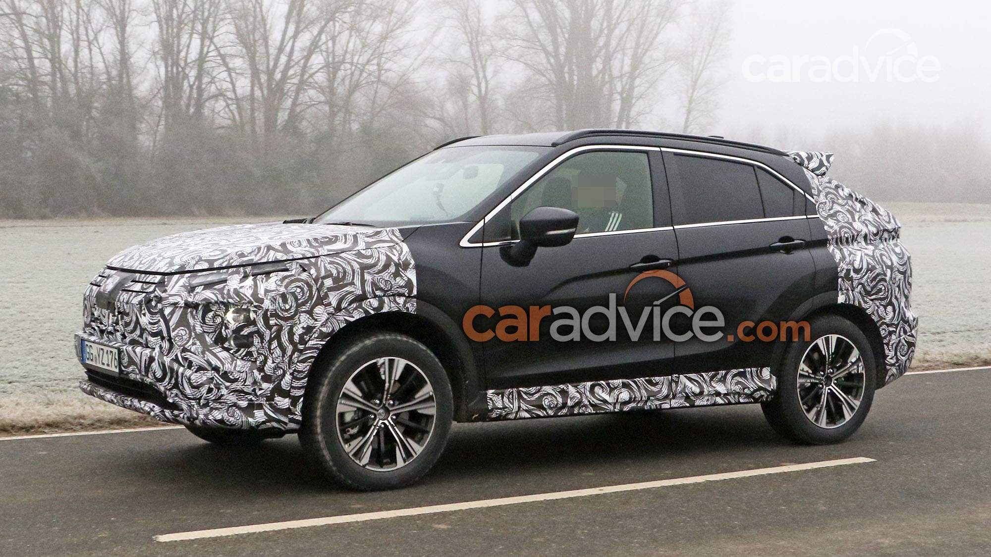 2021 Mitsubishi Eclipse Cross facelift spied | CarAdvice