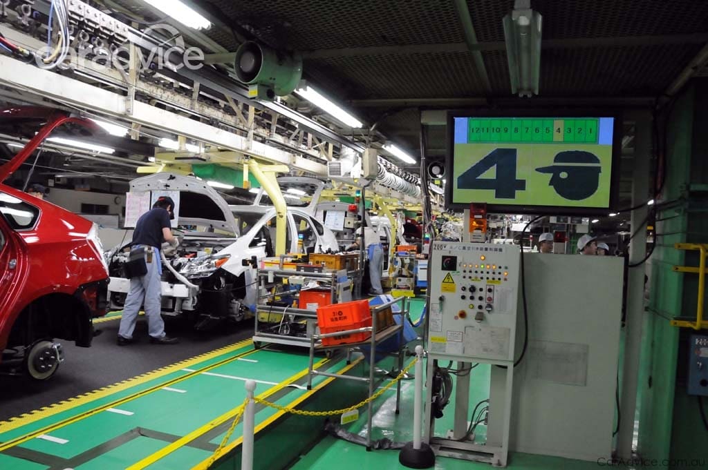 toyota plant tour in japan