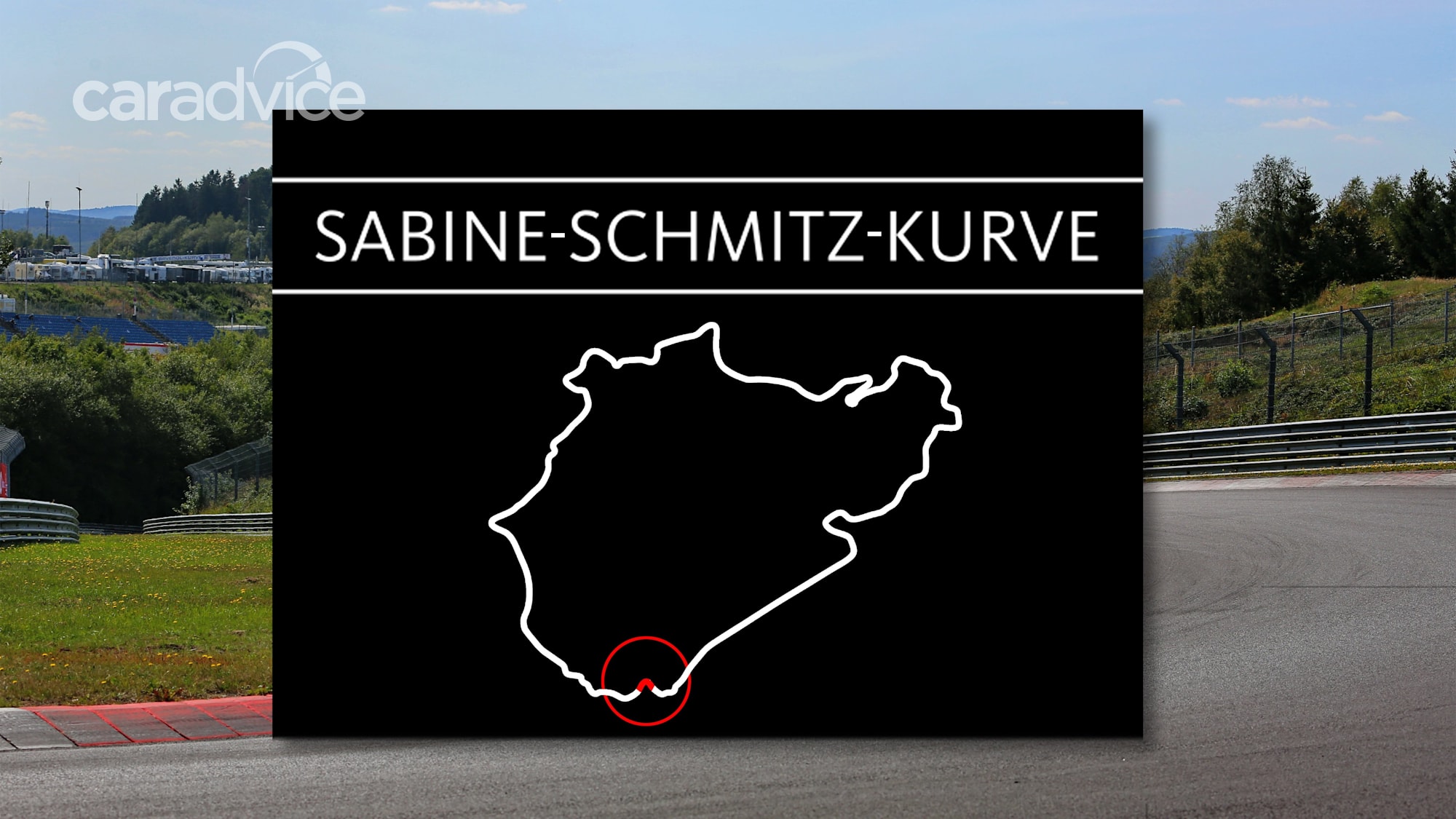 Angolo dei nomi dell'autodromo tedesco del Nürburgring dopo la compianta Sabine Schmitz - 2 di 2