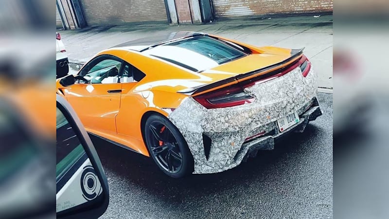 Upgraded 2022 Honda NSX spied testing: Is this the long-promised Type R?